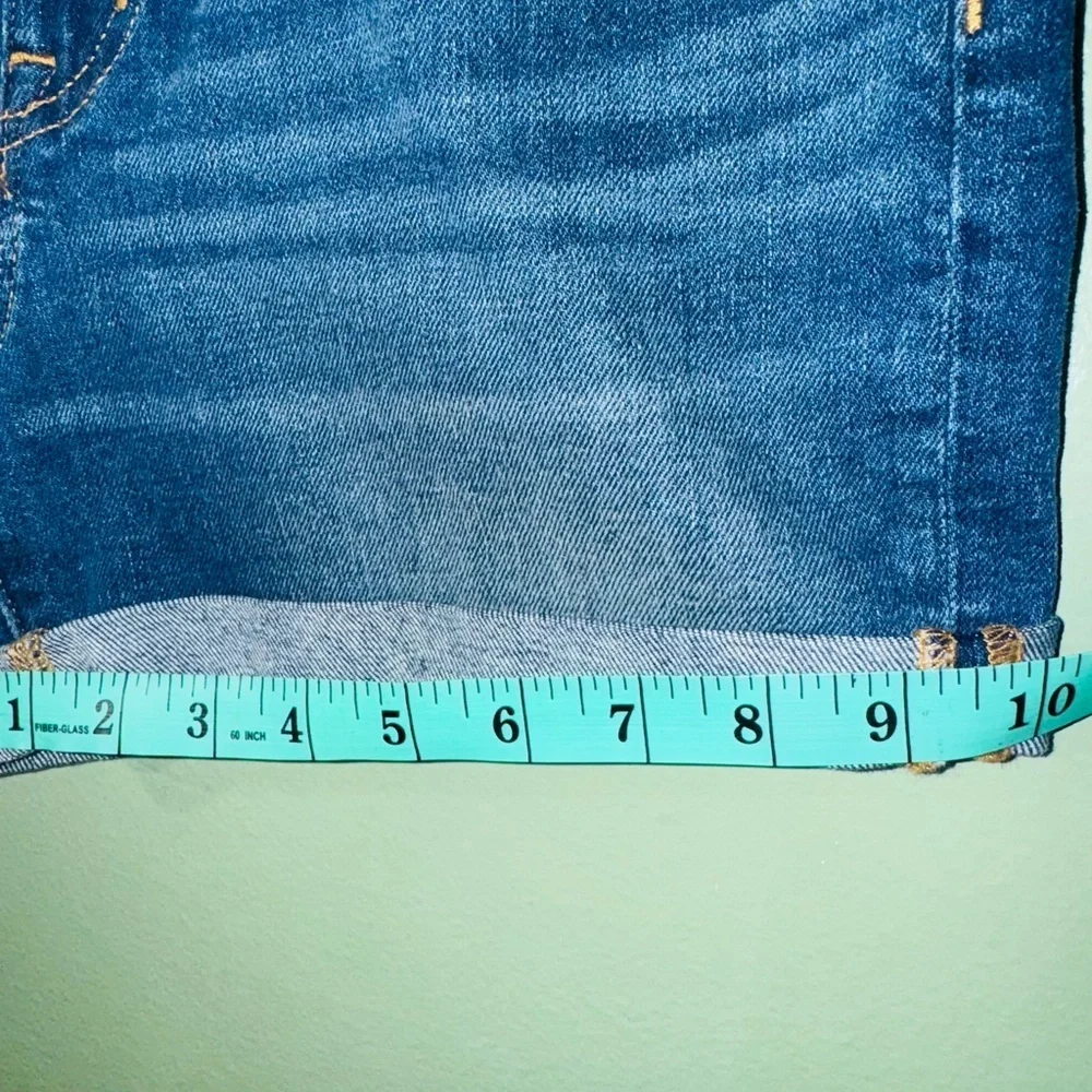 J. Crew Women's Blue Jean Shorts - Picture 4 of 8